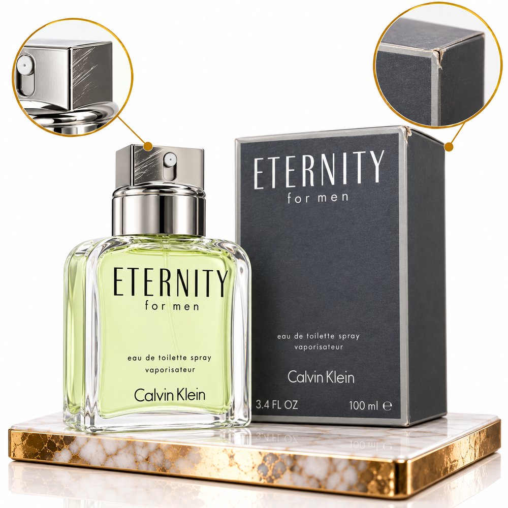 ETERNITY FOR MEN · CALVIN KLEIN