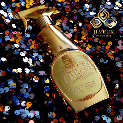 Gold Fresh Couture Moschino
